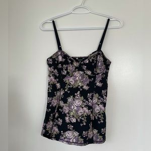 Wilfred- Corset Style Camisole (Floral)